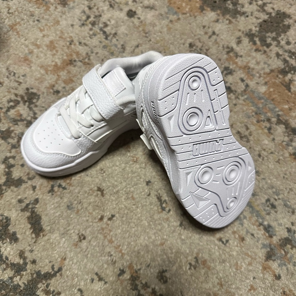 Kids White Sneakers